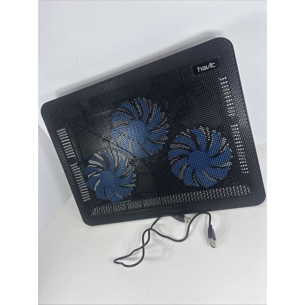 Havit HV-F2056 Laptop Cooler Cooling Pad 15.6-17 Inch Slim 3 Fans USB Black